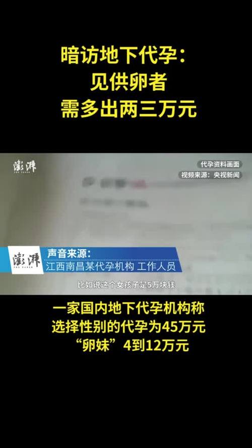 供卵一个要多少钱(供卵一个要多少钱?代孕市场的价格揭秘)